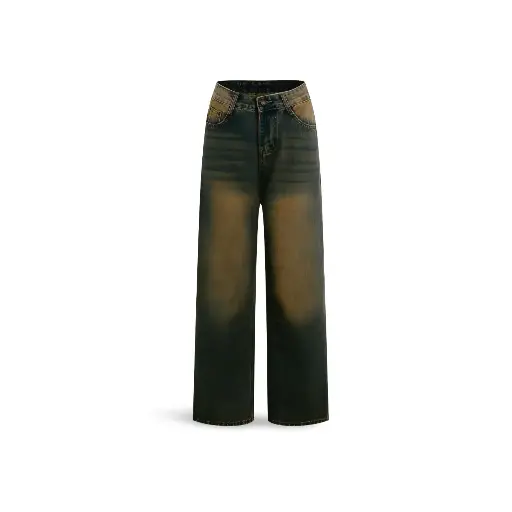 [9777] Pantalon de Mezclilla  DAZY C Azul marino T XL