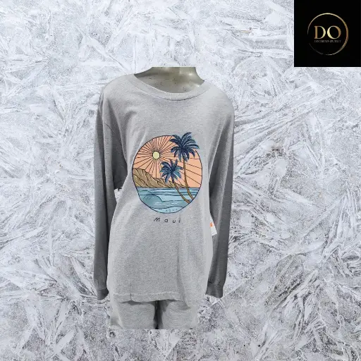 [4857] Playea ROXY C Gris T S