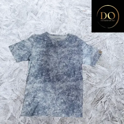 [6012] Playera Lucky Brand C Azul T L
