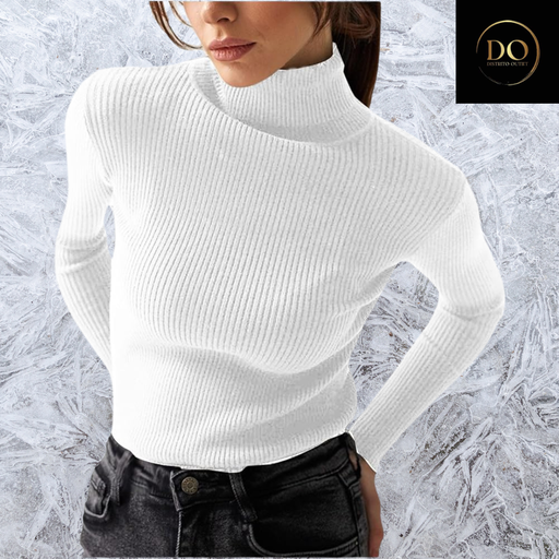 [8850] Blusa  manga larga SHEIN C Crema T XXXL