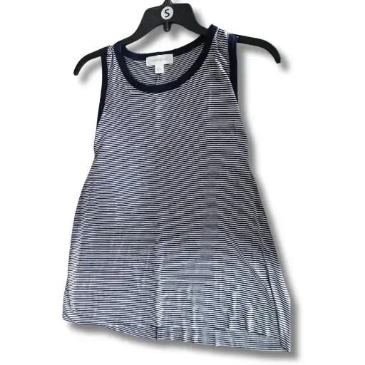 [4807] Blusa Treasure Bond C Blanco-Azul T S