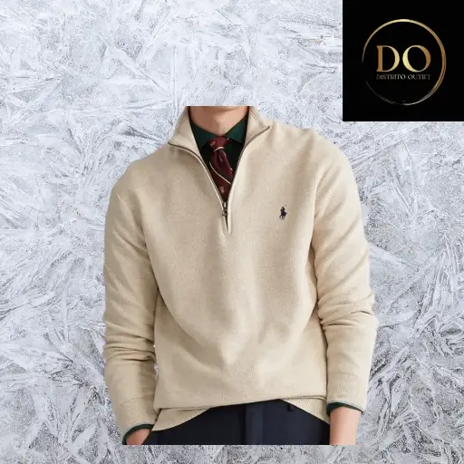 [5787] Sudadera POLO  RALPH LAUREN C Crema T L