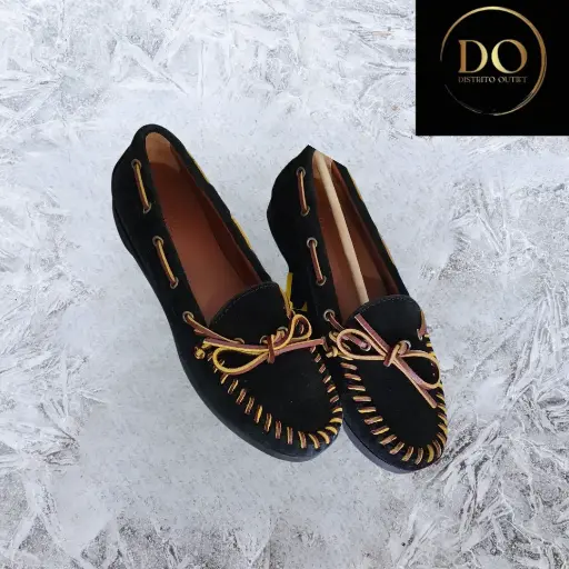 [887314] Zapatilla Ralph Lauren C Negro T 23.8