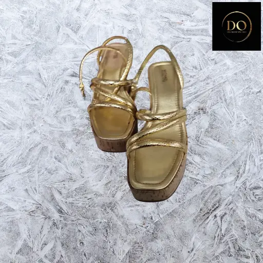 [887330] Huarache Michael Kors C Dorado T 26.5