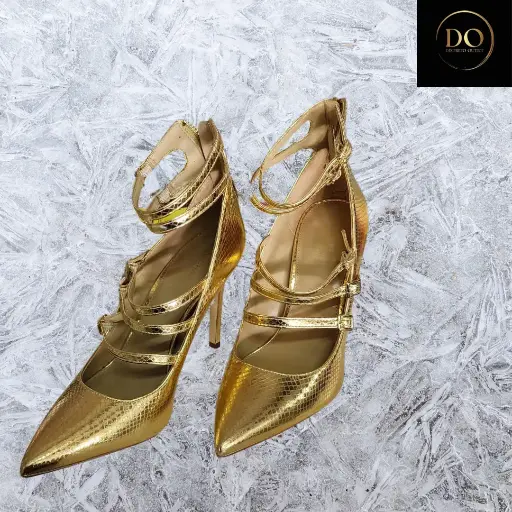 [887334] Zapatilla Michael Kors C Dorado T 