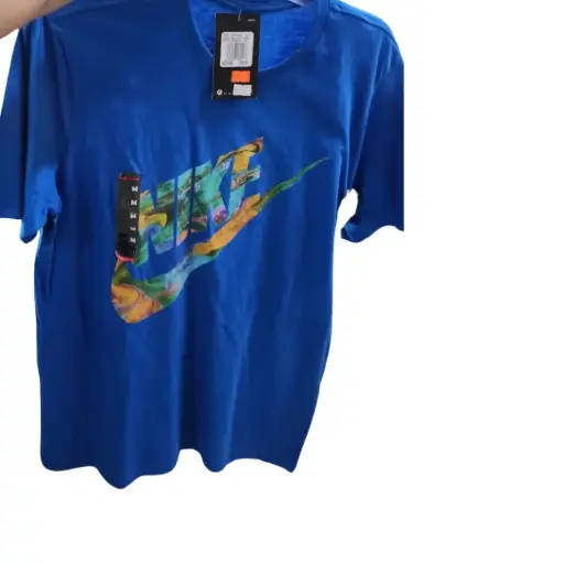 [480100] Playera NIKE C Azul Rey T S