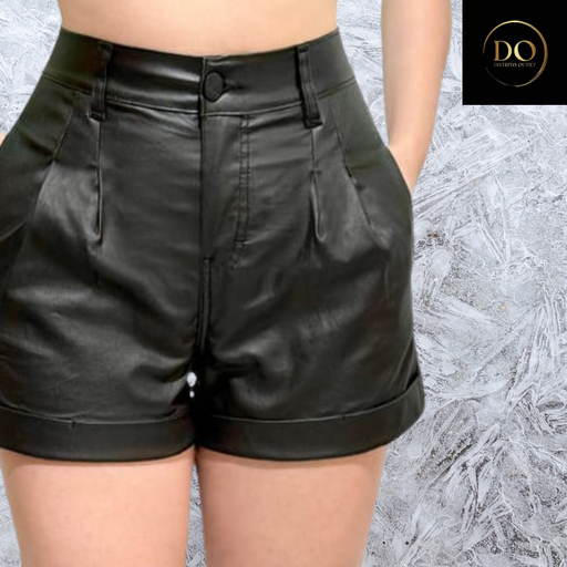 [887528] Short de Vinipiel C Neggro T XL