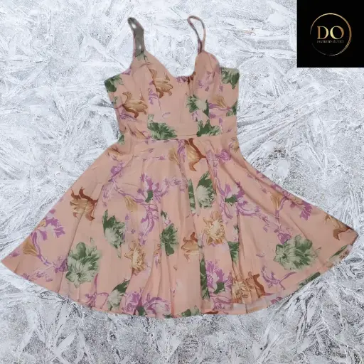 [500530] Vestido MIS MIA MIA C SALMON FLORAL T S