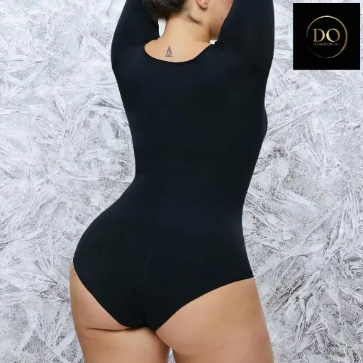 [101114] Panti blusa  manga larga OQQ C Negro T M