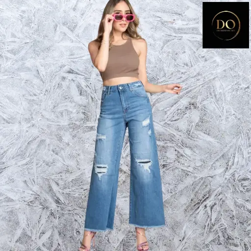 [101126] Pantalon de mezclilla C Azul Marino T XXL