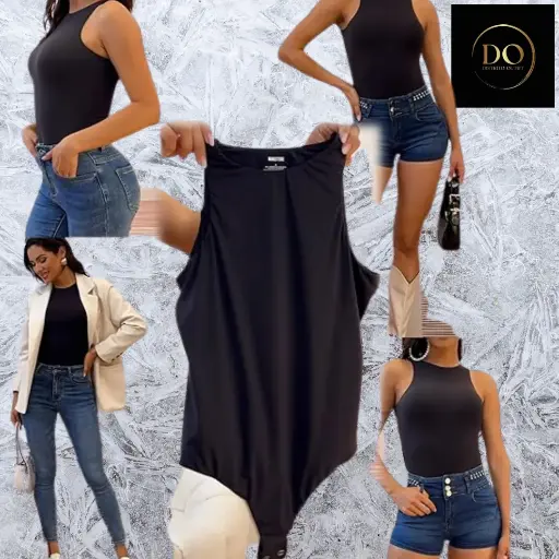 [114112] Faja leotardo de camiseta Framont C Negro T L