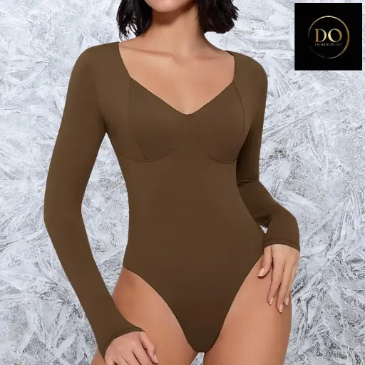 [114115] Faja  leotardo manga larga OQQ C Cafe T L