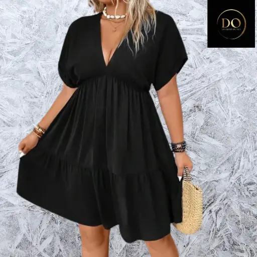 [101155] Vestido Coolinee C Negro T M