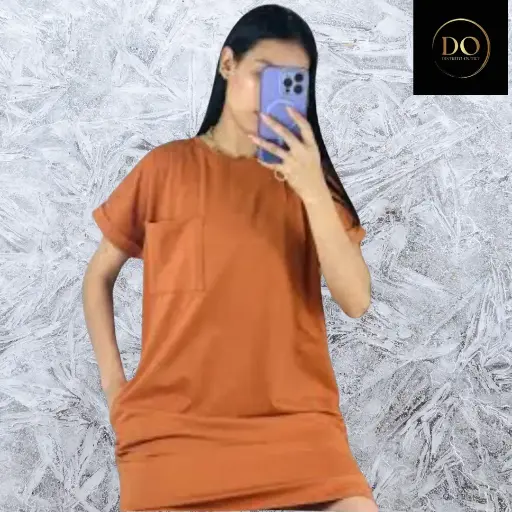 [101159] Vestido Daily Ritual C Marron  T M