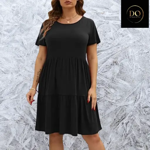 [101165] Vestido C Negro T M 