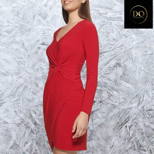 [113105] Vestido  C Rojo T XXL
