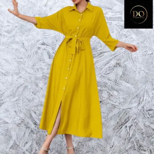 [101180] Vestido C Amarillo T L