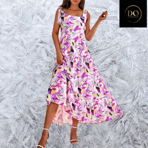 [101201] Vestido Fashion C Lila T M