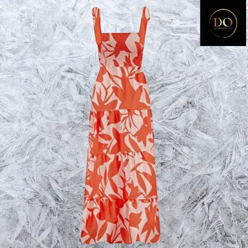 [101202] Vestido C Naranja T M