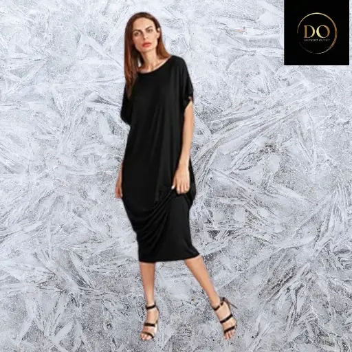 [101203] Vestido Zilcremo C Negro T XL