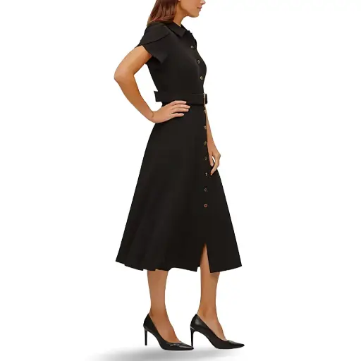 [101258] Vestido Shein C Negro T L