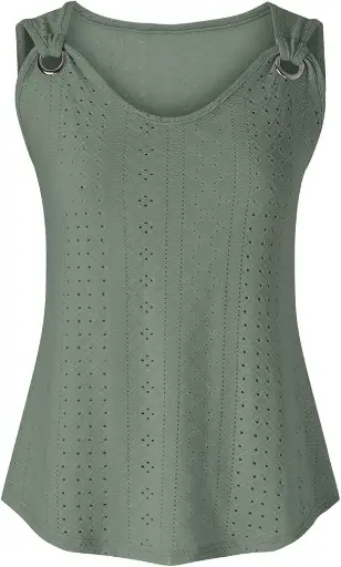 [101278] Blusa  Disamer C Verde T L