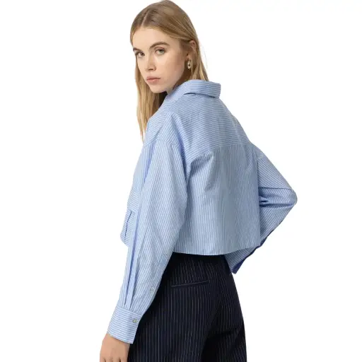 [101301] Blusa Shein TC Azul T L