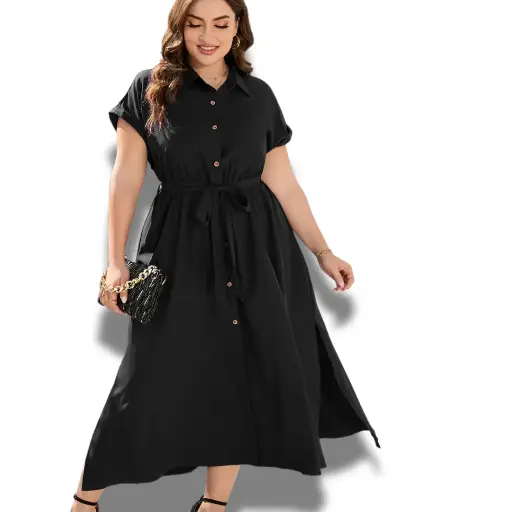 [5886262] Vestido Shein C Negro T  M