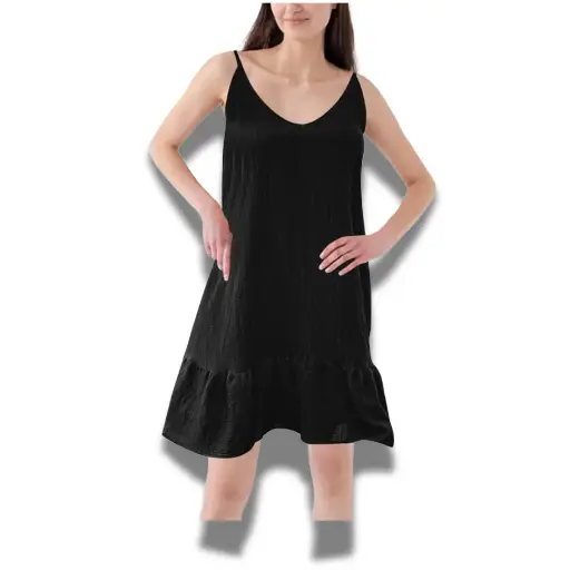 [959662] Vestido Shein C Negro T L
