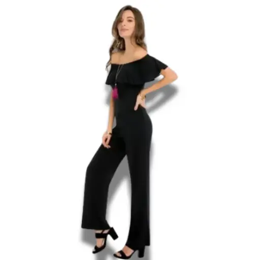 [101380] Palazo Shein C Negro T M