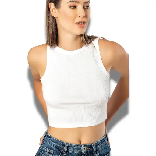 [101394] Camiseta Shein C Crema T XS