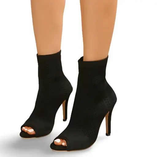 [109120] Botin de Tela C Negro T 22.5 