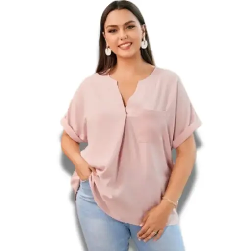 [101471] Blusa C Rosa T M