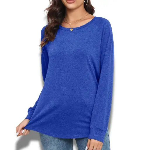 [101487] Blusa Leo Rosi C Azul  T XXL