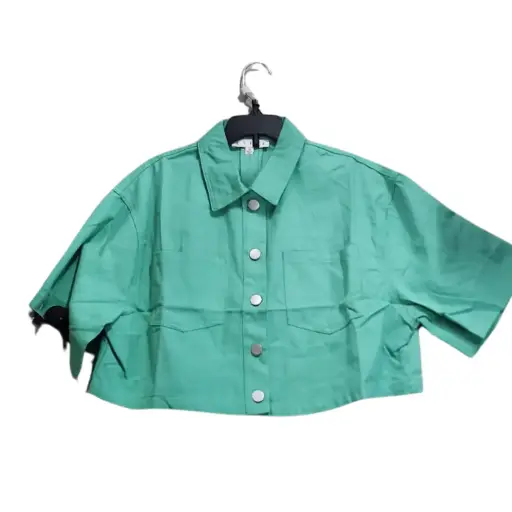 [101516] Camisa Croptop  HYFVE C Verde T L