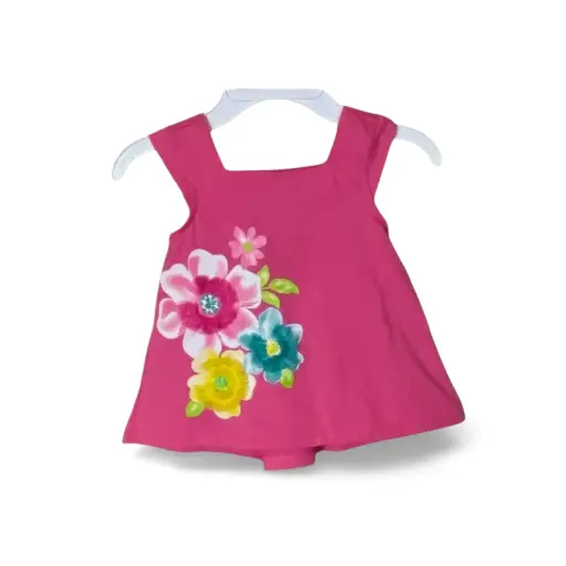 [612624] Conjunto 2 piezas Kids C Rosa Flores T 18 M