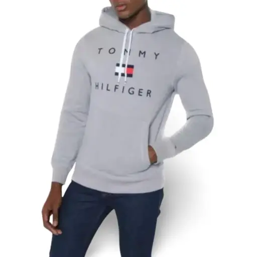 [401121] Sudadera Tommy Hilfiger C Gris T XL