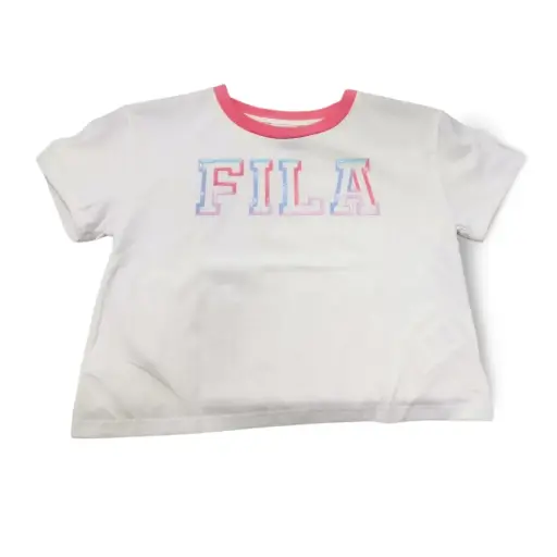 [102127] Playera FILA C Blanco T 7