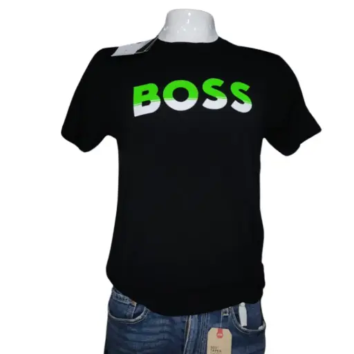 [401127] Playera BOSS C Negro T S
