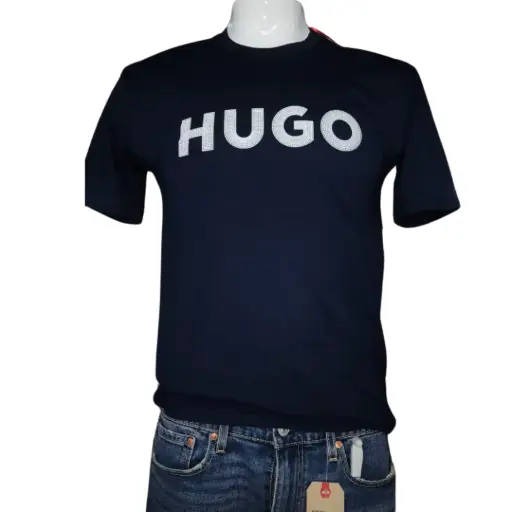 [401132] Playera HUGO C Azul marino T S