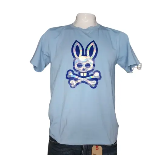 [401137] Playera Psycho Bunny C Azul T M
