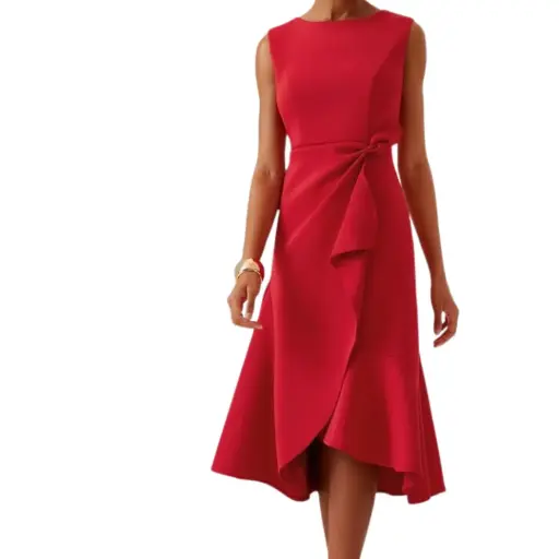 [101576] Vestido FEHAUTE C Rojo T XL