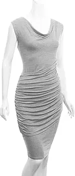 [101581] Vestido PREMIUM C Gris T XL