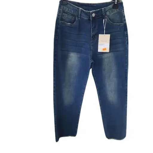 [101596] Pantalon de mezclilla PEIHOT C Azul Marino T S