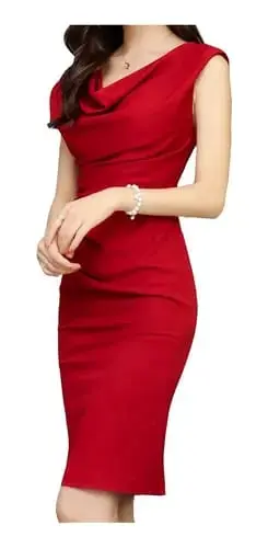 [101608] Vestido FEHAUTE C Rojo T M