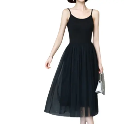 [101609] Vestido YIMAI C Negro T L