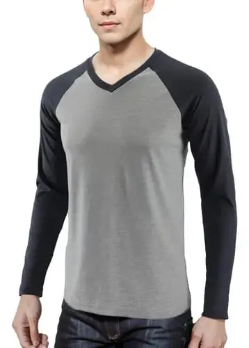 [105125] Playera manga larga ESTEPOBA C Gris  T M