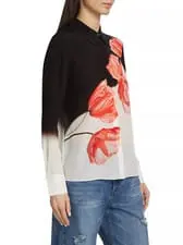 [101624] Blusa STYLEWE C Negro - Naranja  T S