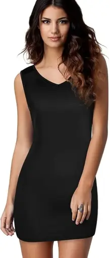 [101641] Vestido Johnny C Negro T S