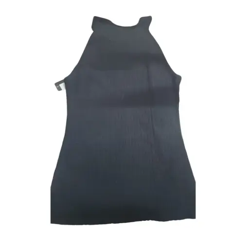 [101650] Blusa de tirantes tejida C Negro T S